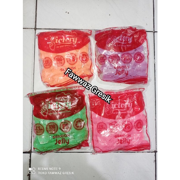 Sendok Sekop jelly agar ager es Krim cream puding warna murah 100pcs