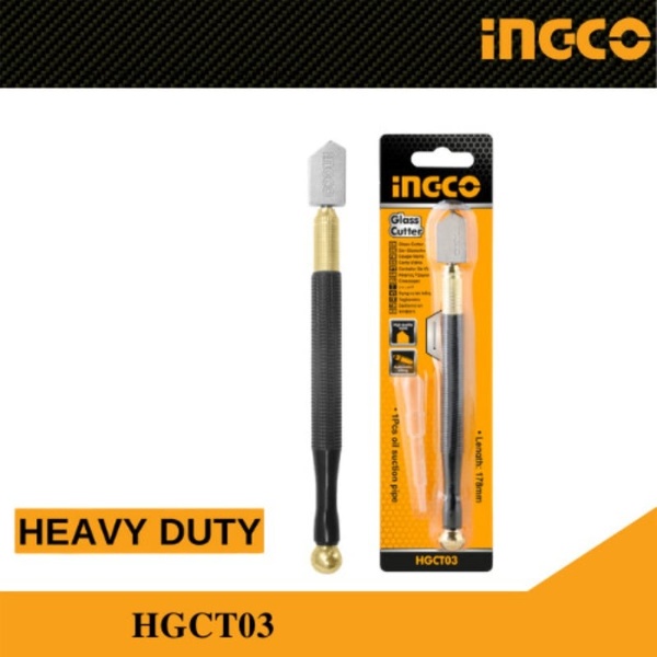 

Pisau Potong Kaca INGCO HGCT03 Glass Cutter Knife INGCO HGCT03 Pen Oil Cutter Glass INGCO-HGCT03 Glas Cuter Portable Alat Pemotong Kaca Cermin Mudah Tajam Mini Cutting Kaca Minyak