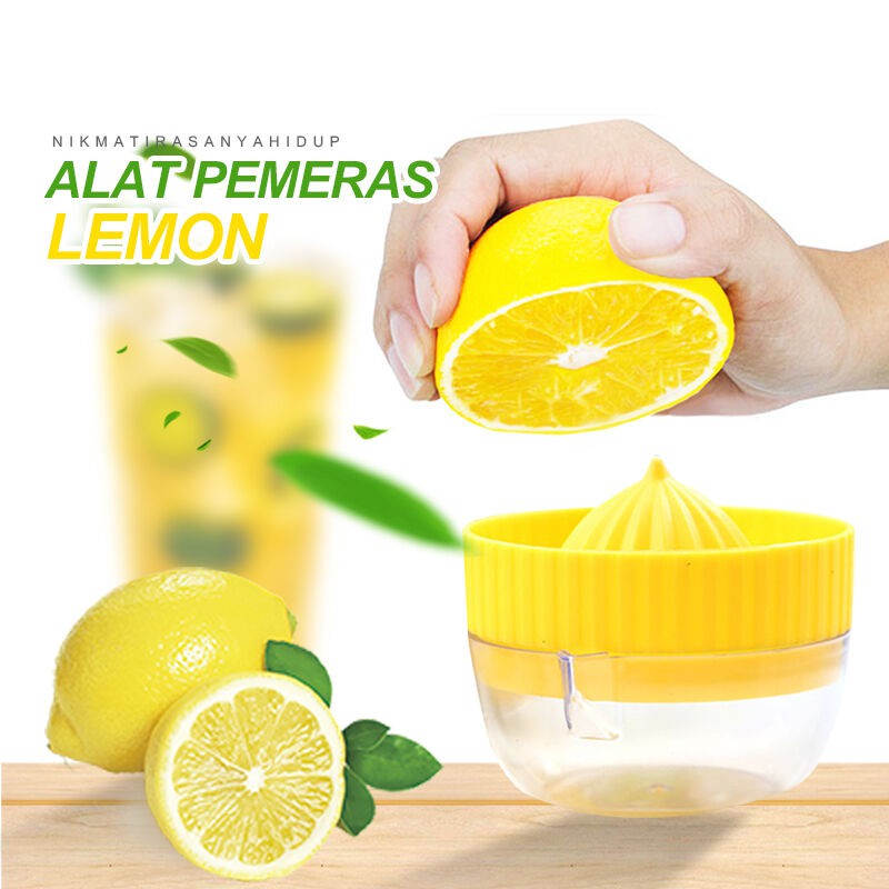 BLINGO x Perfin BDYELLOW Hand Blender Mini Alat Peras Lemon Juicer Warna Acak