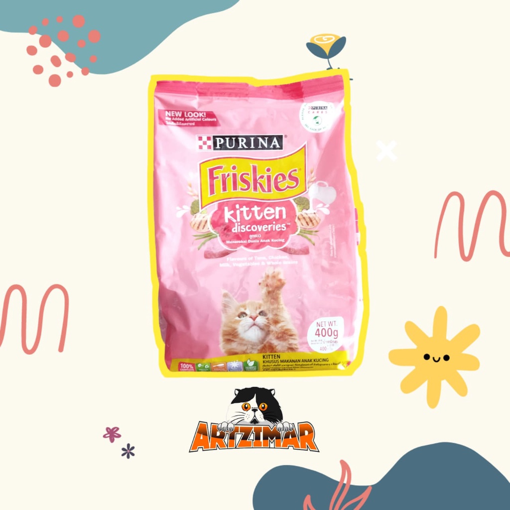 Friskies Kitten Discoveries 1,1kg / Makanan Kucing Discoveries 1,1 kg