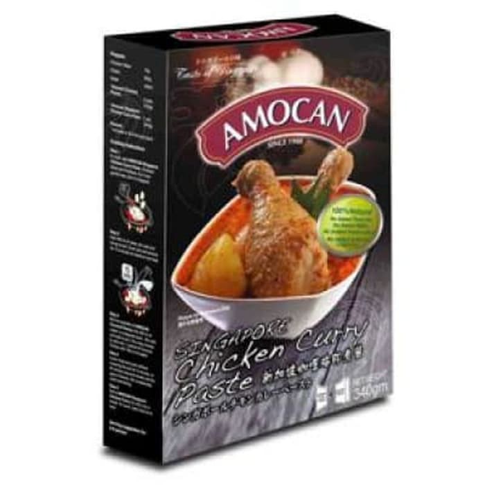 

#HANDCARRY Amocan Singapore Chicken Curry Paste 340g - UFOHCR2053