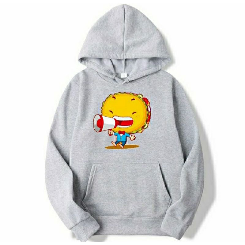 Jaket anak hoodie logo aminasi gambar png