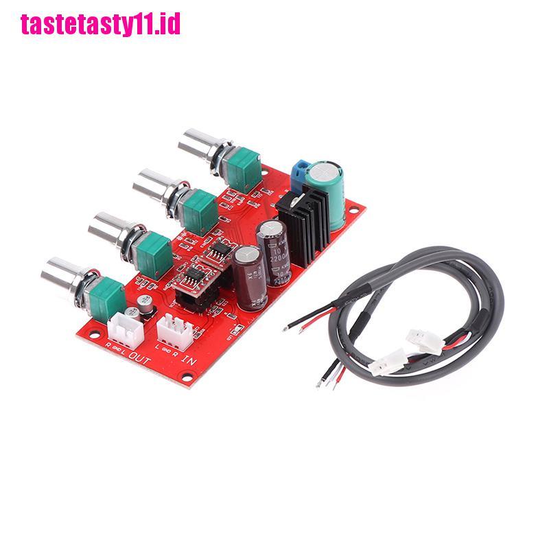 (TTID) Ad828 Papan amplifier Pre-amp HIFI Stereo Kontrol volume