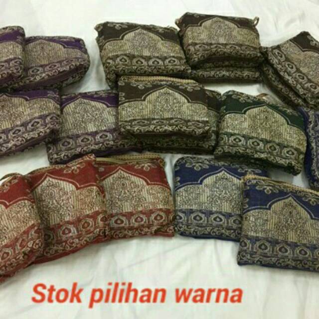 Sajadah turky traveling /oleh oleh haji dan umroh /souvenir