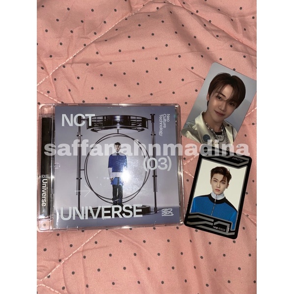 BOOKED Jewel Case Universe Jaemin Cover NCT Unsealed Jaemin Set