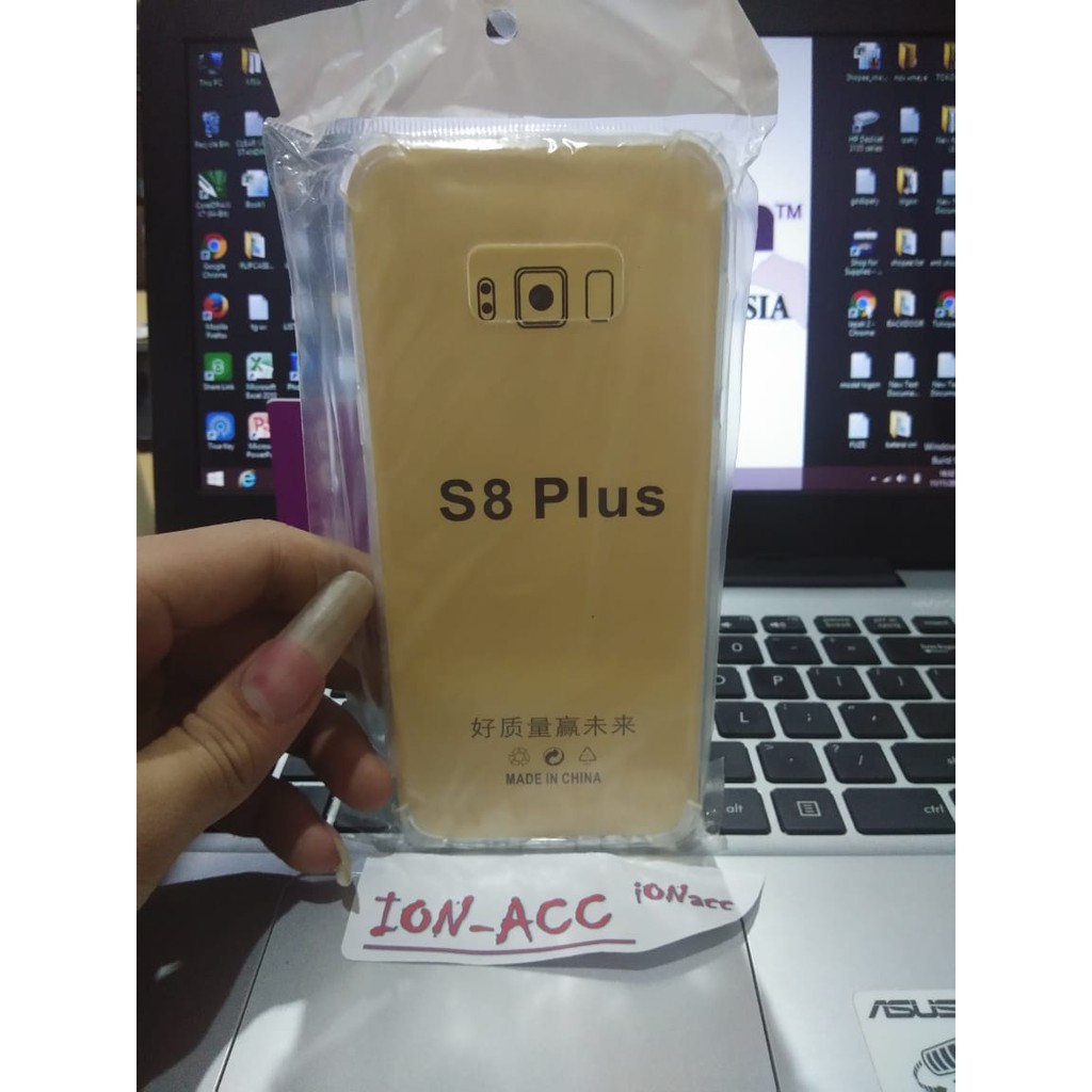 CASE ANTICRACK SAMSUNG S8 PLUS SILIKON ANTISHOCK BENING