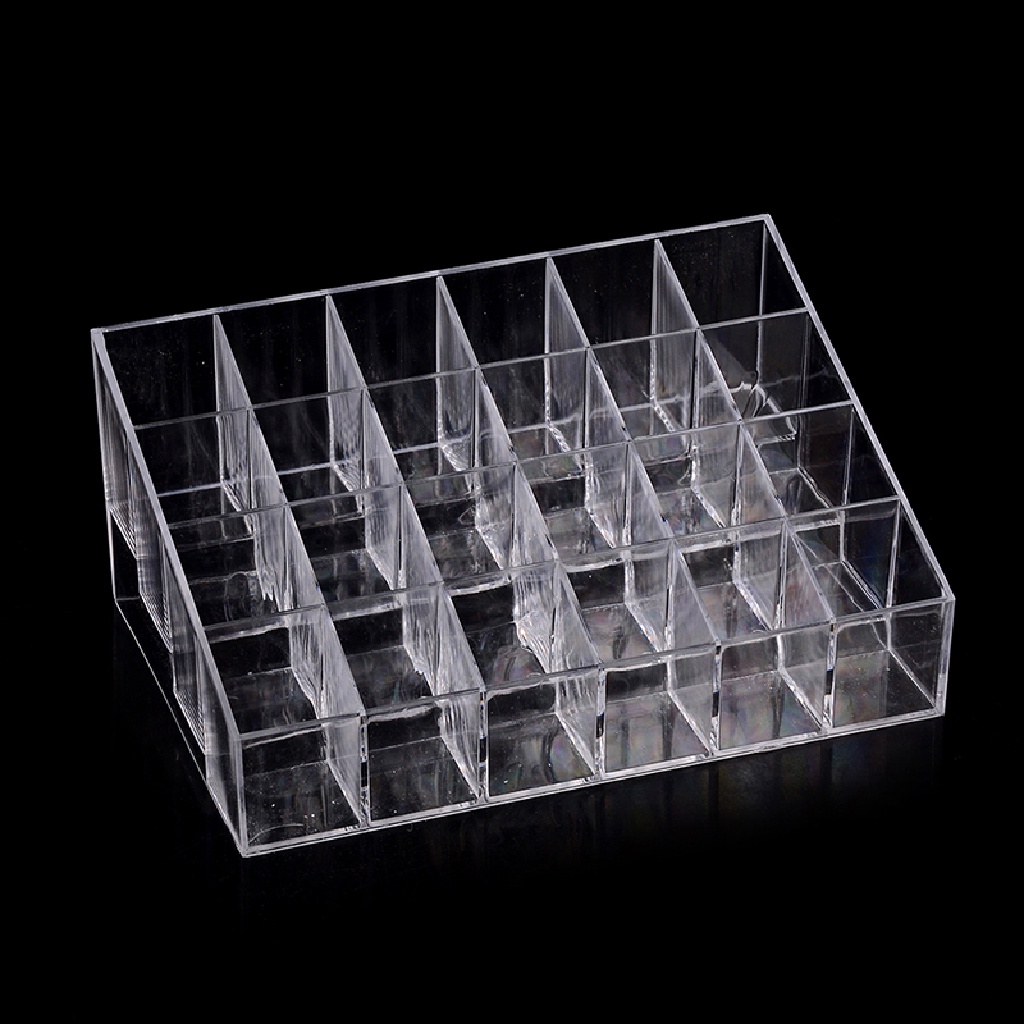 Gongjing1 Rak Display / Organizer Lipstick 24 / 36 / 40 Slot Bahan Akrilik