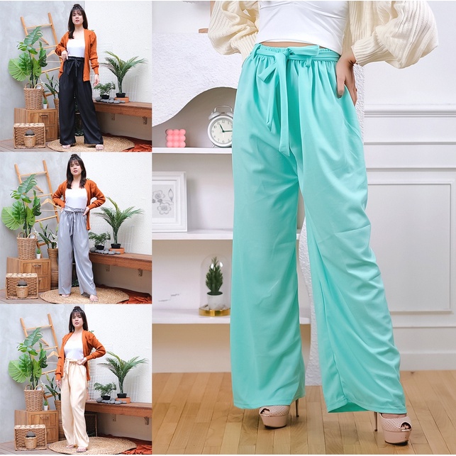 Godiva96 - KULOT MOOLA ANSLEY CREPE PANT / CULLOTE / CELANA PANJANG WANITA MEDAN