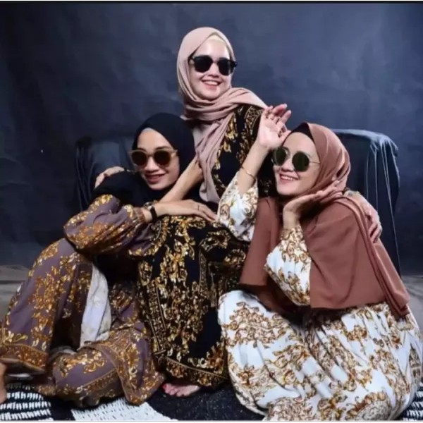 SETELAN SULTAN TERLARIS / SETCEL SULTAN / SETELAN WANITA MOTIF SULTAN / BISA COD