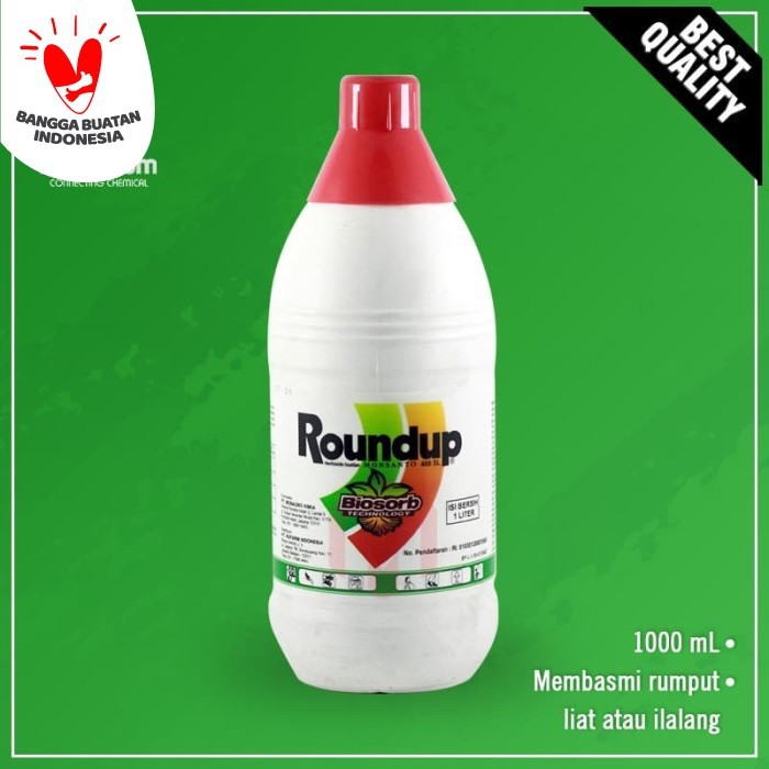 RoundUp 1 liter - Obat Pembasmi Rumput Round Up