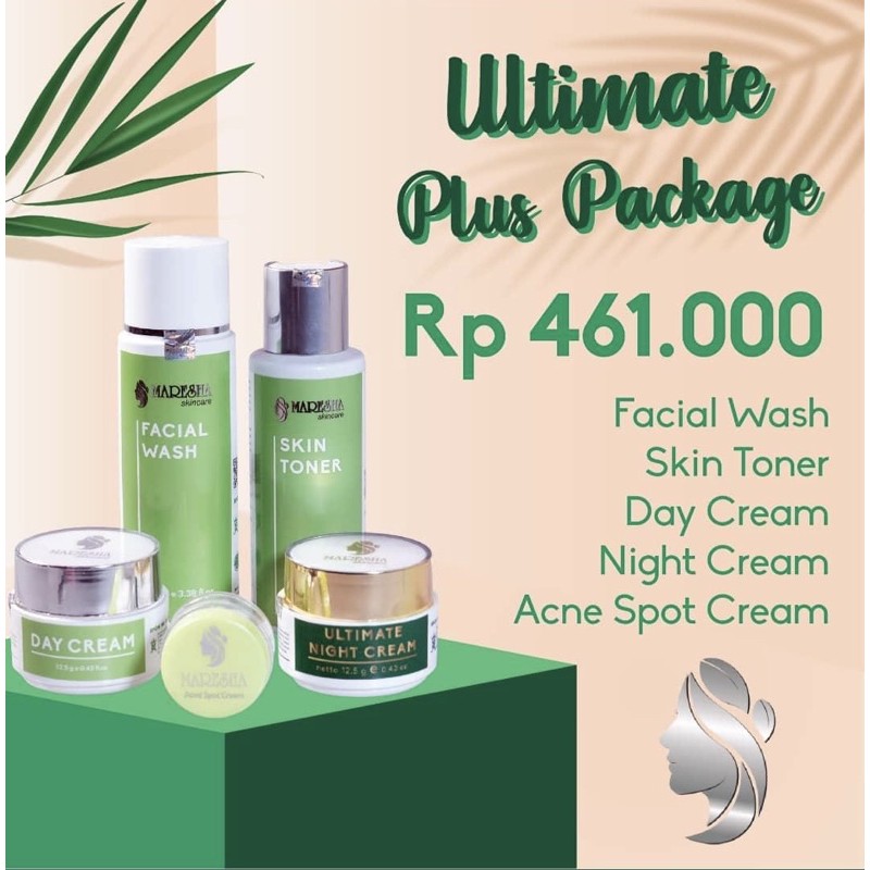 Maresha skincare Paket 2 - Cream Jerawat Terampuh VIRALL