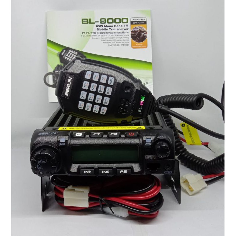 Radio RIG murah bagus VHF  65 watt berlin bl 9000