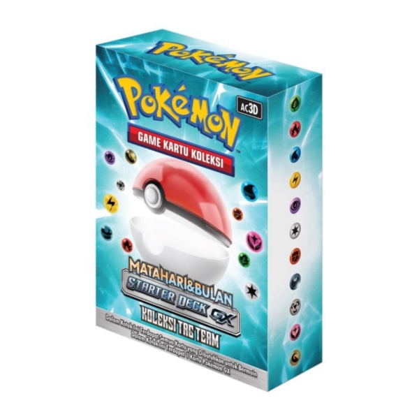 Dijual Pokemon Starter deck AC3D Matahari dan Bulan Koleksi Tag Team Berkualitas