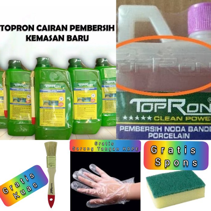 Jual Topron Pembersih Lantai Kamar Mandi Kloset Porcelain Keramik