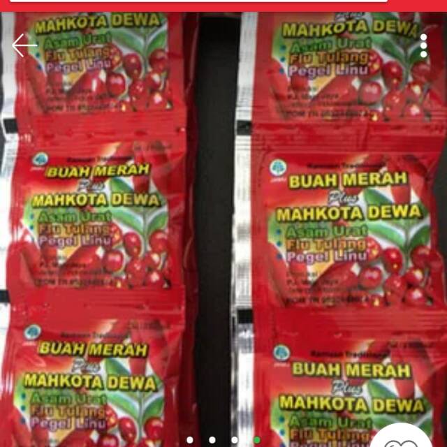 

Buah Merah plus Mahkota Dewa Original