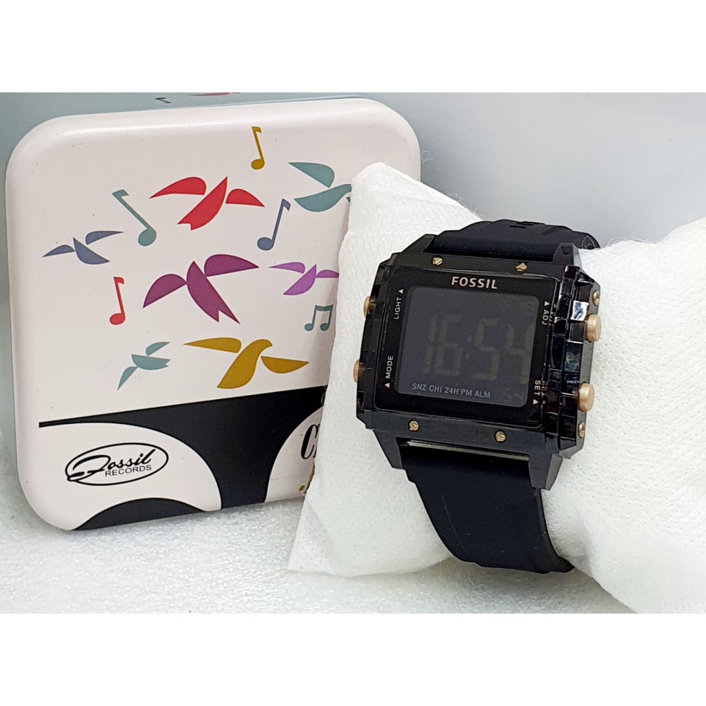 Grosiran Jam Tangan Wanita F4295CT Digital Strap Rubber Include Box Jam Tangan (COD)