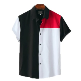 Kemeja Casual Pria/Wanita Bigsize 2XL 3XL 4XL 5XL