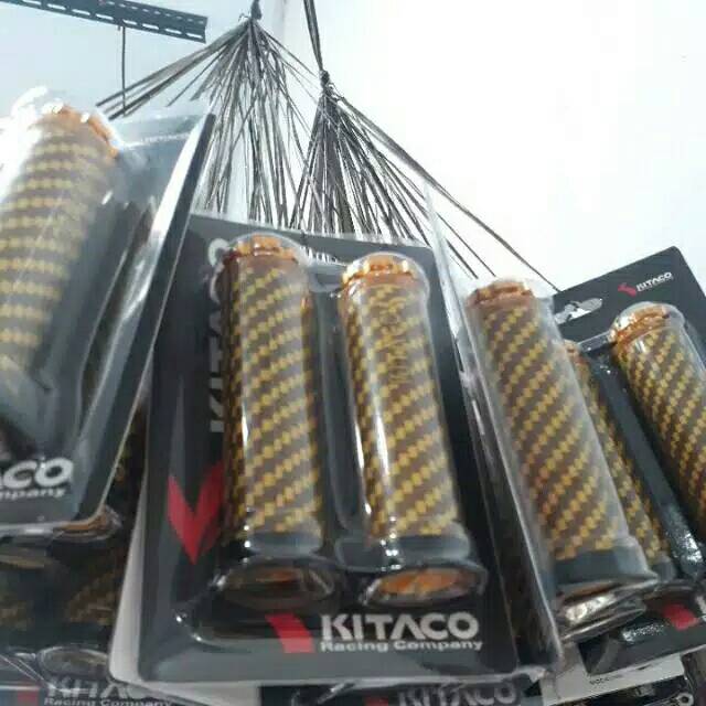 HANDGRIP KITACO KARBON PLUS JALU GOLD