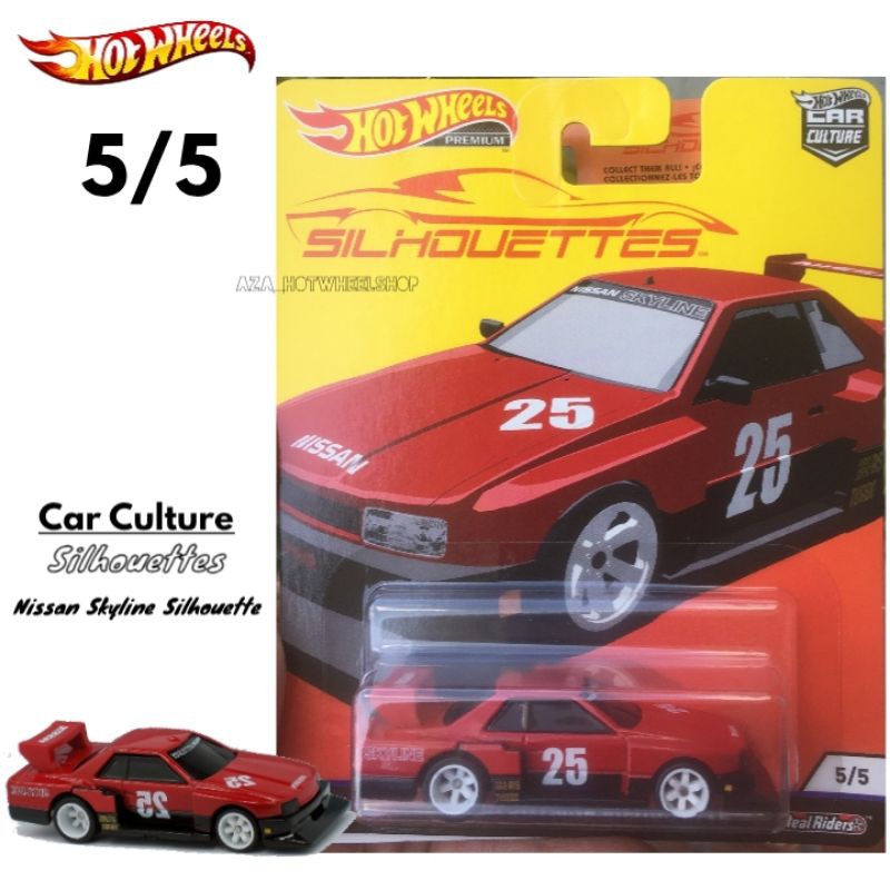 Hot Wheels Silhouettes Nissan Skyline Silhouette HW Hotwheels Car Culture