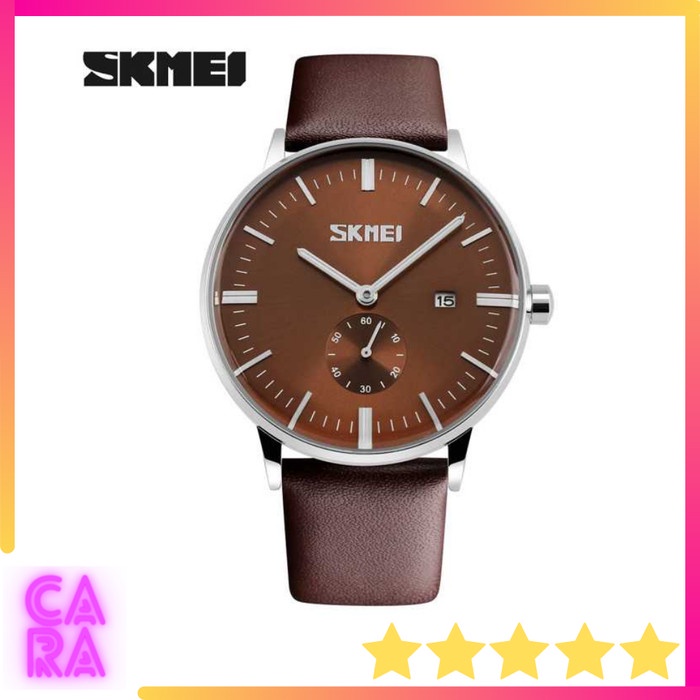 Jam Tangan Jam Tangan Pria Analog Casual SKMEI 9083CL bukan Coffee(A5I9) Arloji Pria Keren Jam Cowok