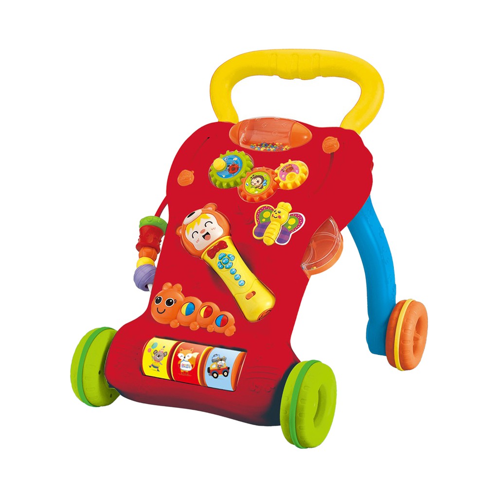 Bebe Smart Sing Along Walker Red Merah