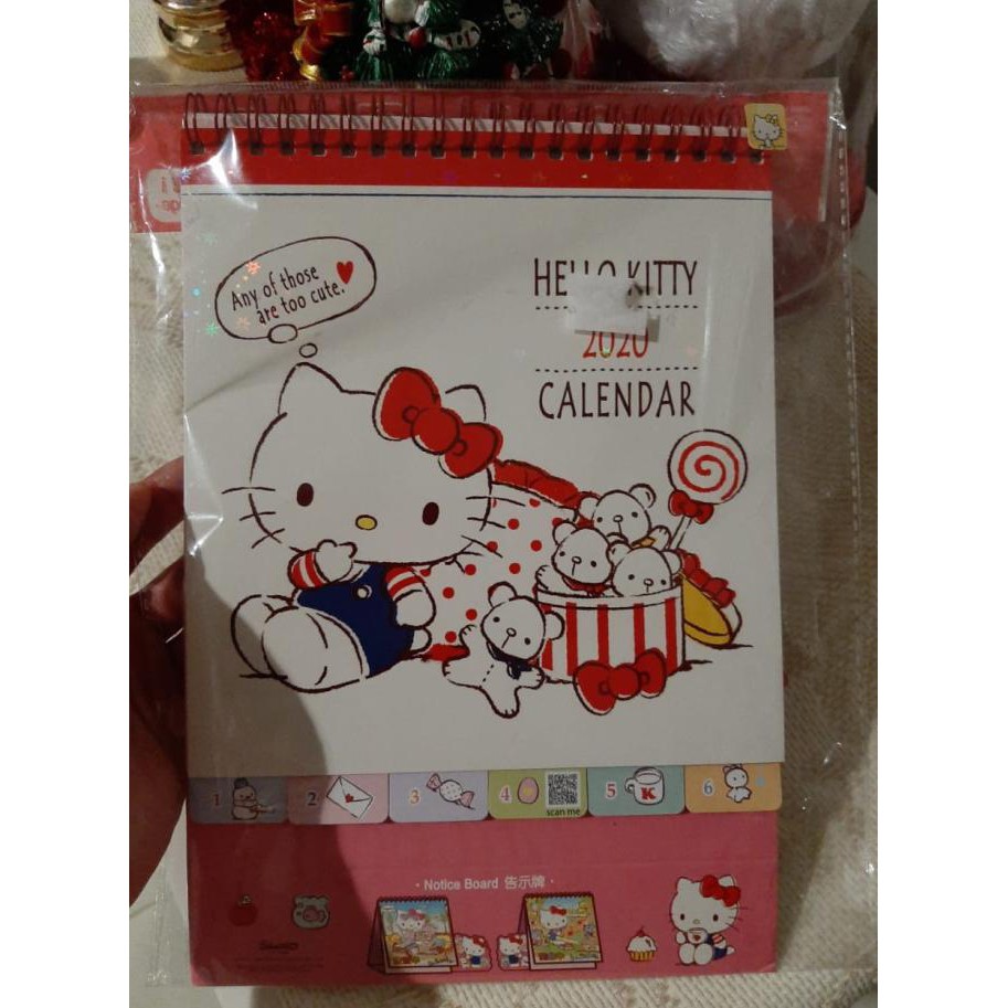 

BARANG BARU KALENDER HELLO KITTY 2020 SANRIO ORIGINAL