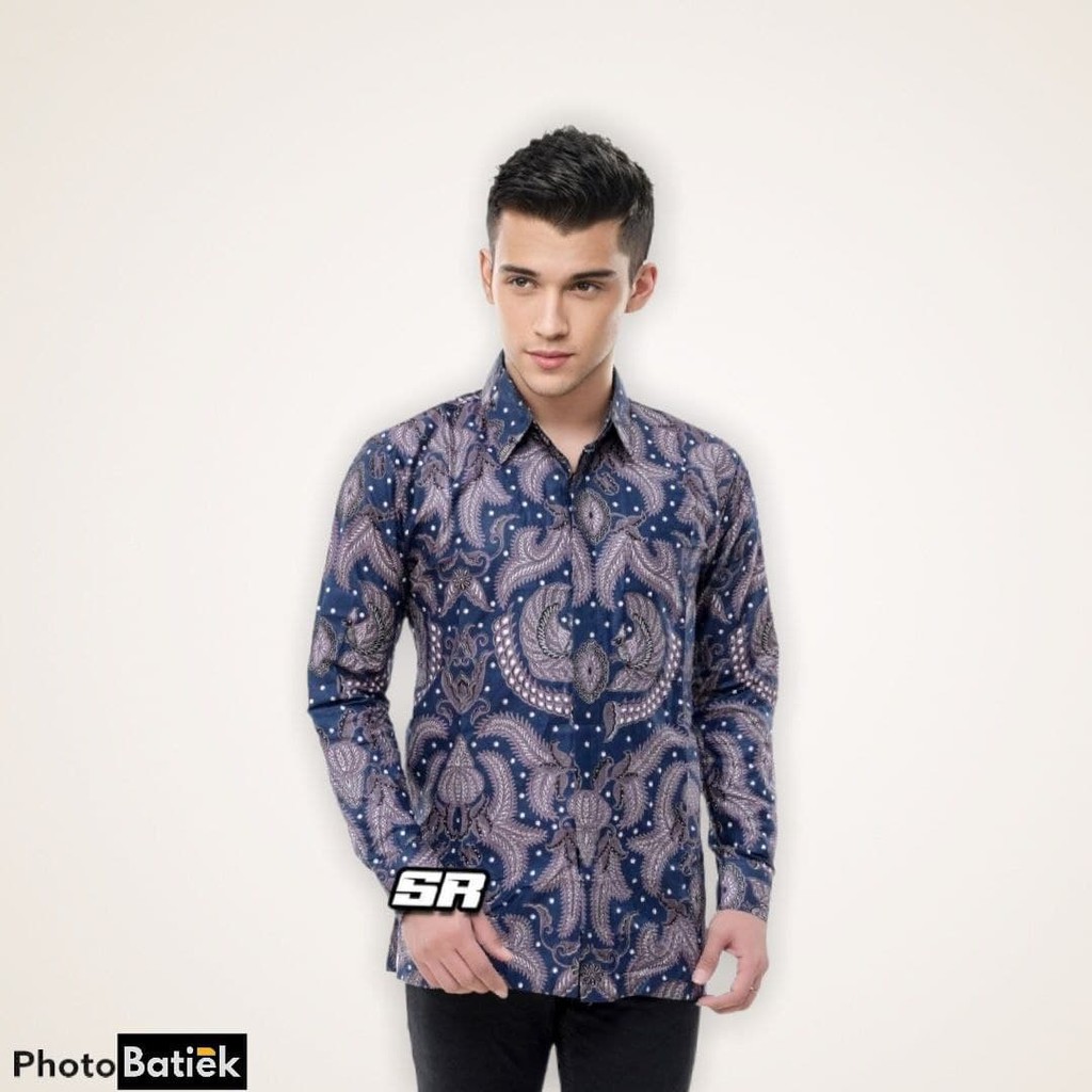 KEMEJA BATIK PRIA LENGAN PANJANG [ANS BATIK]