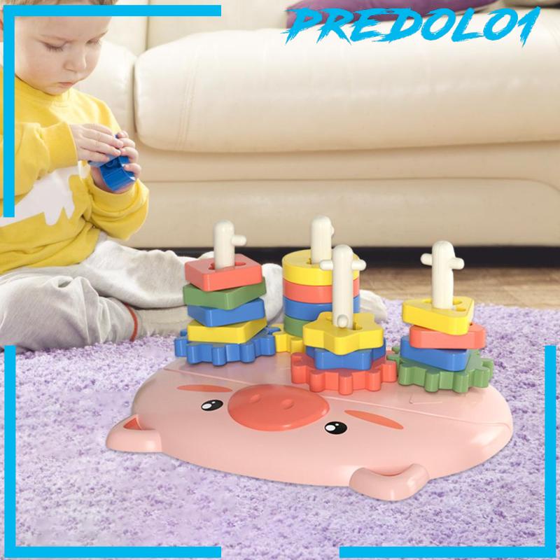 [PREDOLO1] Children Shape Sorter Educational Toys for Boy and Girl 1 2 3 Years Old