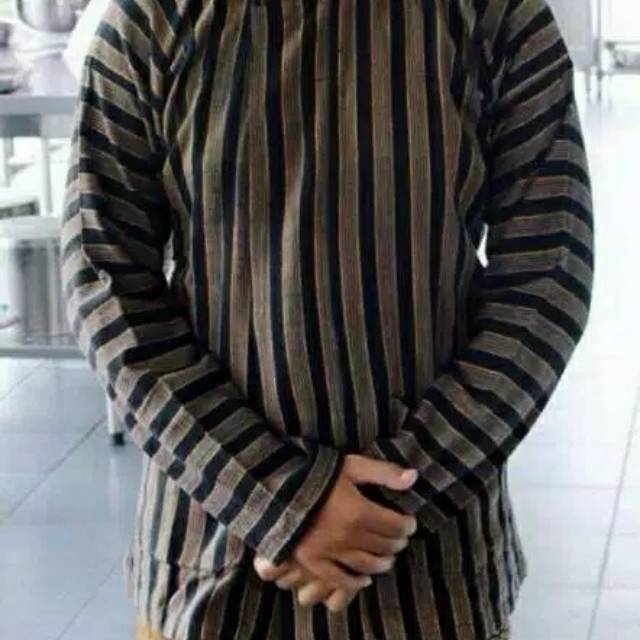 Baju Surjan dewasa khas solo Jogja