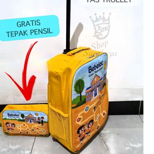 BISA COD ✔️TAS TROLLEY BEBELAC / TAS RANSEL ANAK / TAS ANAK / TAS SEKOLAH / TAS BACKPACKER ANAK / TA