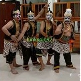 Kostum Satu set Punokawan (semar, gareng, petruk, dan bagong)