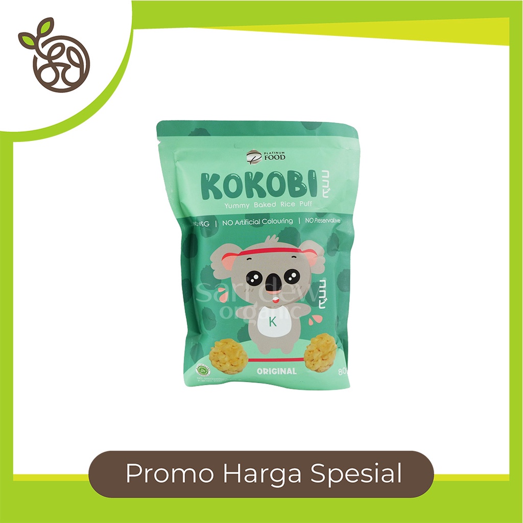

KOKOBI YUMMY BAKED RICE PUFF HEALTHY SNACK NO MSG 80 GR