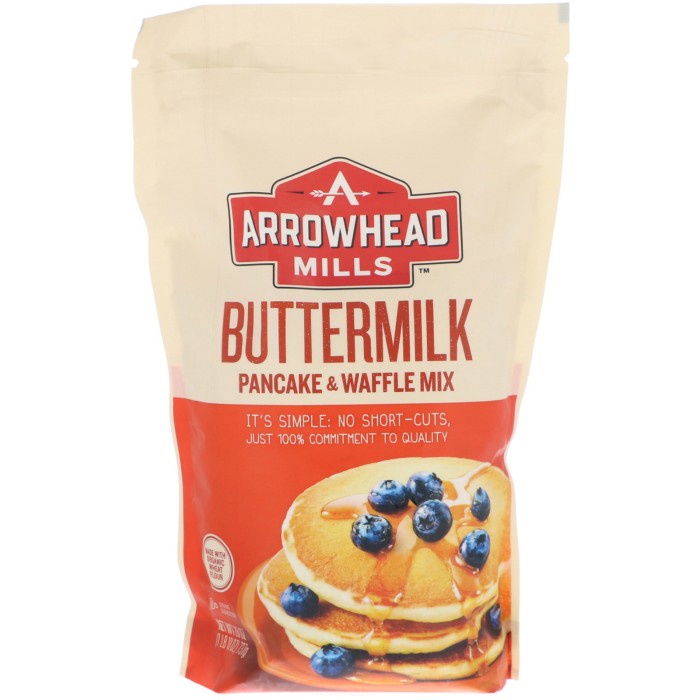 

Arrowhead Mills Buttermilk Pancake & Waffle Mix 737G