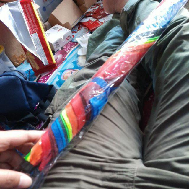 Payung Warna Warni Pelangi Jumbo