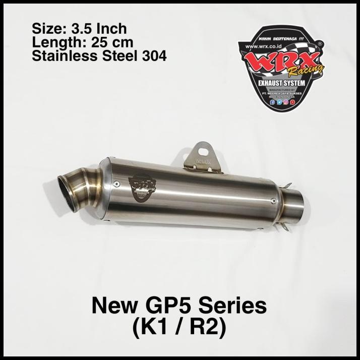 Knalpot Wrx New Gp5 Ss K150 Nmax