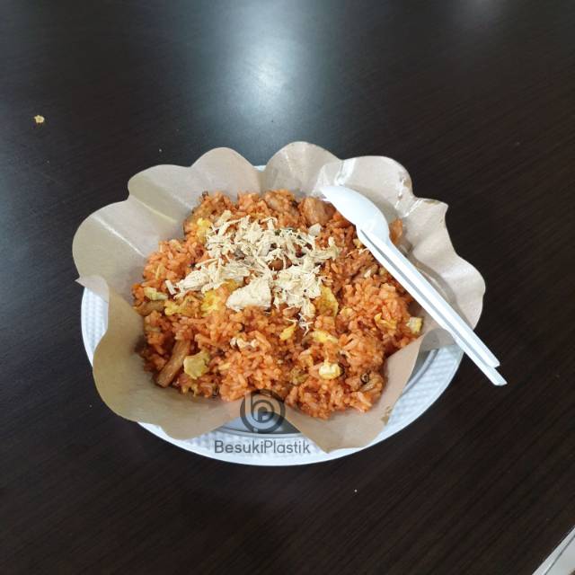 Set Alat Makan / Piring Makan Plastik / Piring Sendok Plastik / Set Makan Plastik