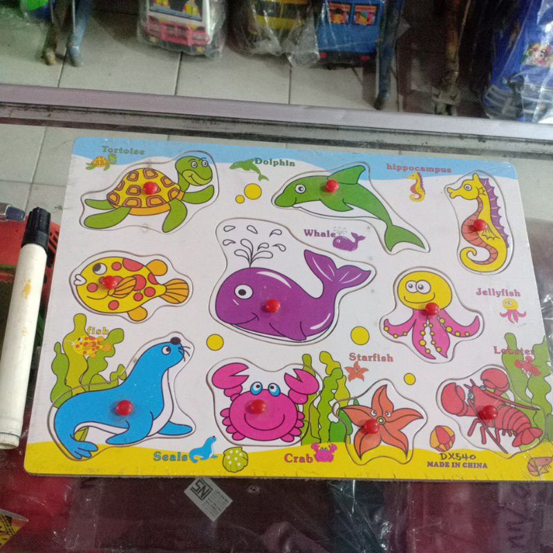 mainan anak puzzle edukasi kreatif parzzel