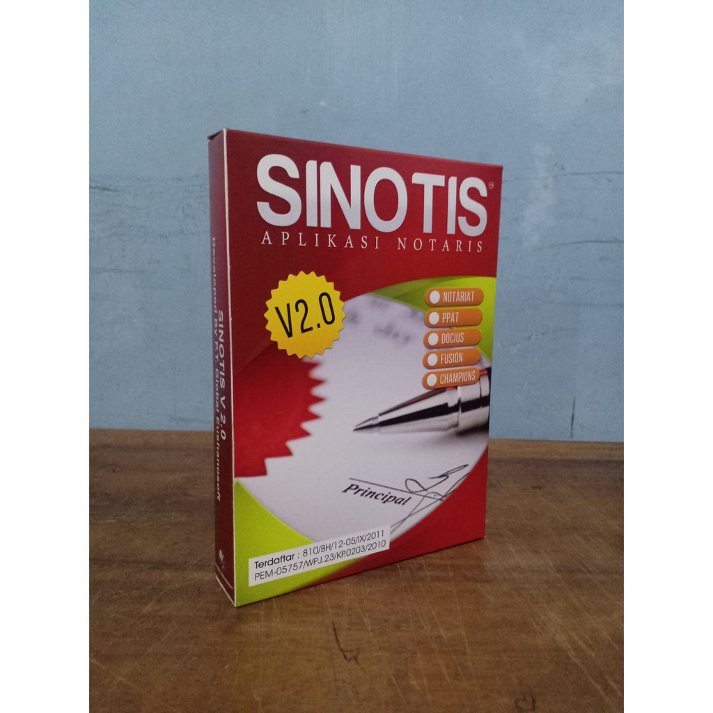 Software Notaris PPAT - Sinotis