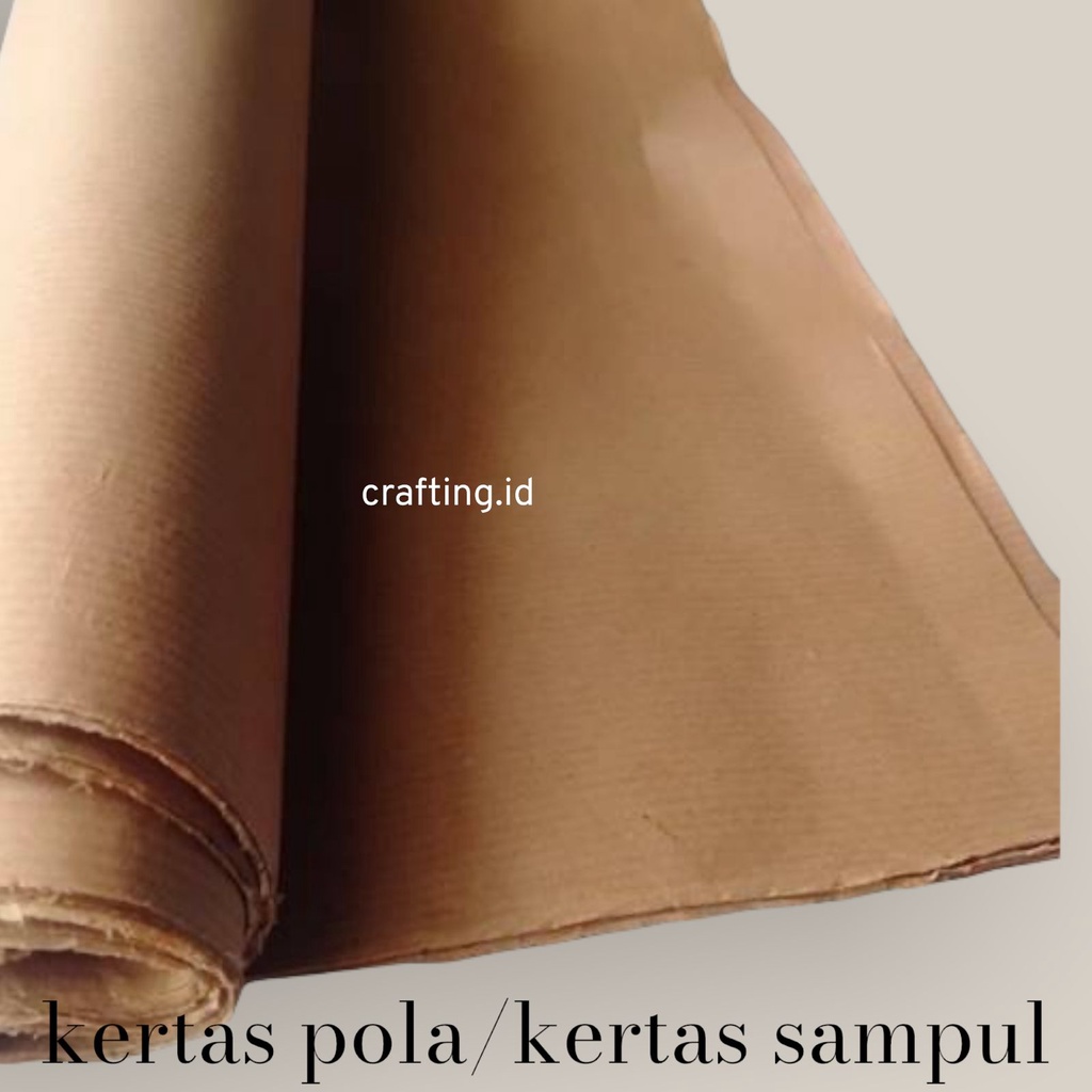 2PCS KERTAS COKLAT / KERTAS POLA COKLAT / KERTAS SAMPUL