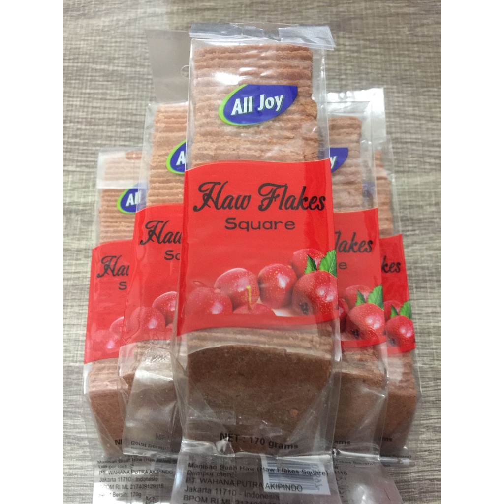 

Hawflakes Permen Sanca Kotak Square Alljoy 170gr