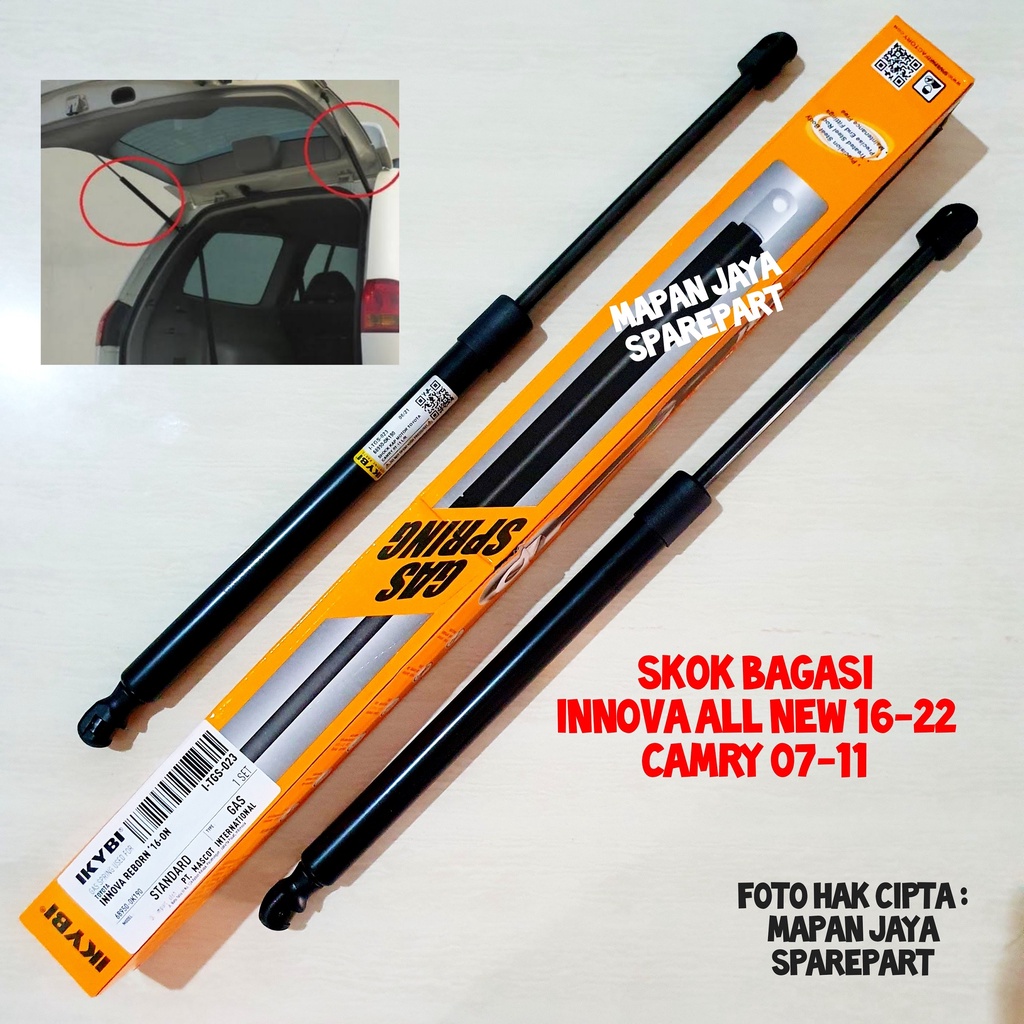HIDROLIK PINTU BELAKANG - SHOCK BAGASI INNOVA VENTURER IKYBI