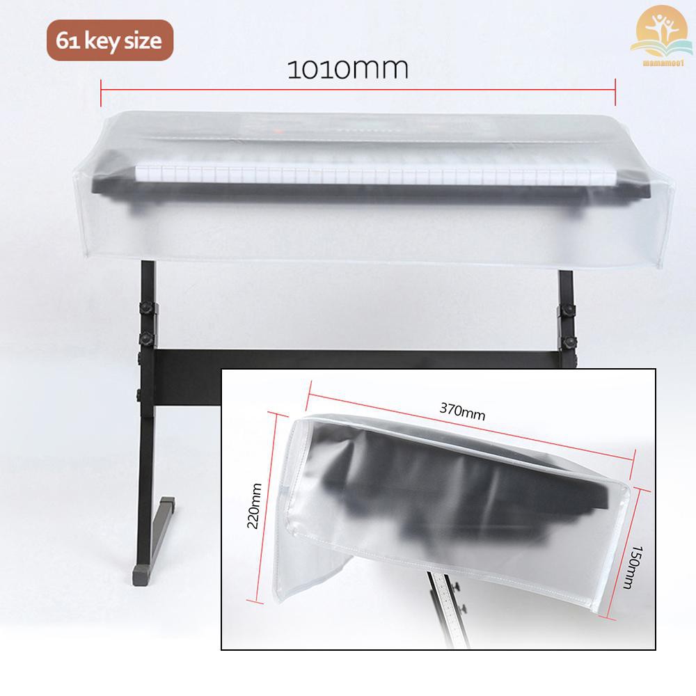 Cover Penutup Piano / Keyboard Digital Transparan Anti Debu / Air