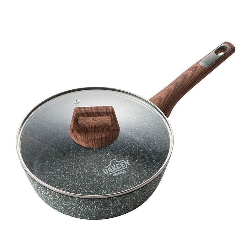 DEEP FRYPAN UAKEEN VK-221 GERMANY PANCI ANTI LENGKET GRANITE 26cm