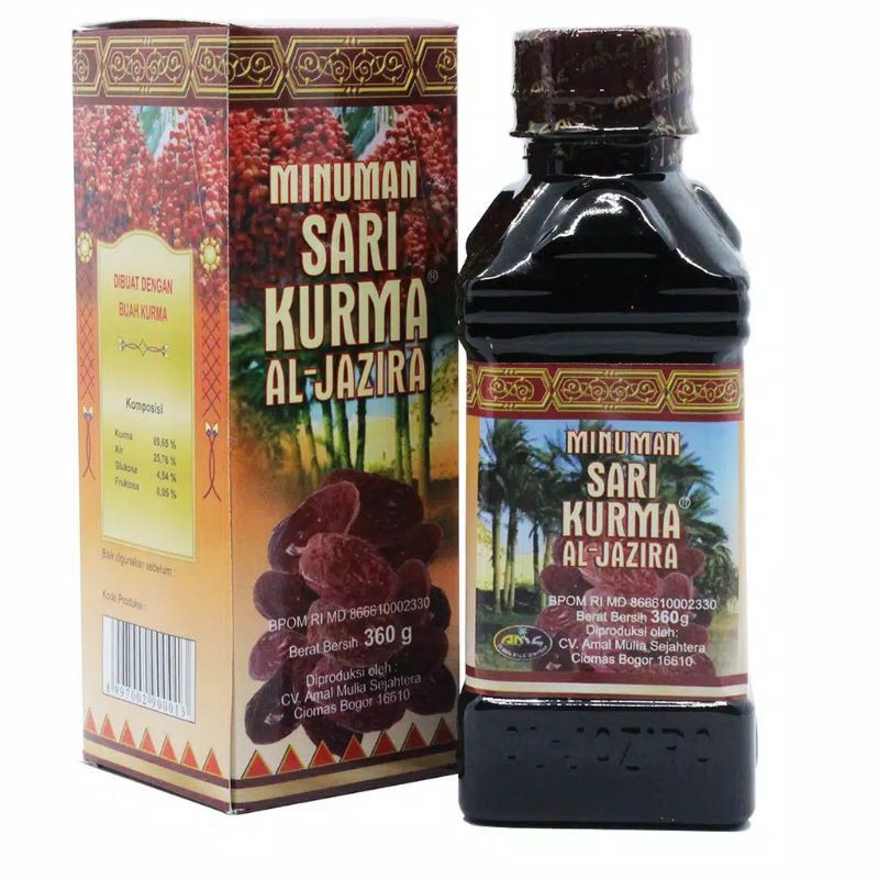 

Sari kurma Al-jazira 360 g