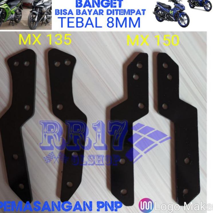 BISA  bracket ub underbone mx new old king breket dudukan dan step belakang fu pnp R29B