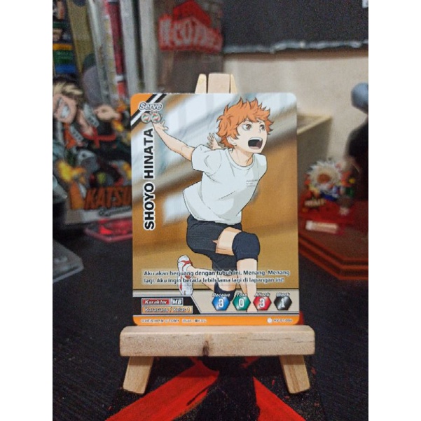 Hinata Shoyo Karasuno Haikyuu VolleyBall Card Game Merchandise Official