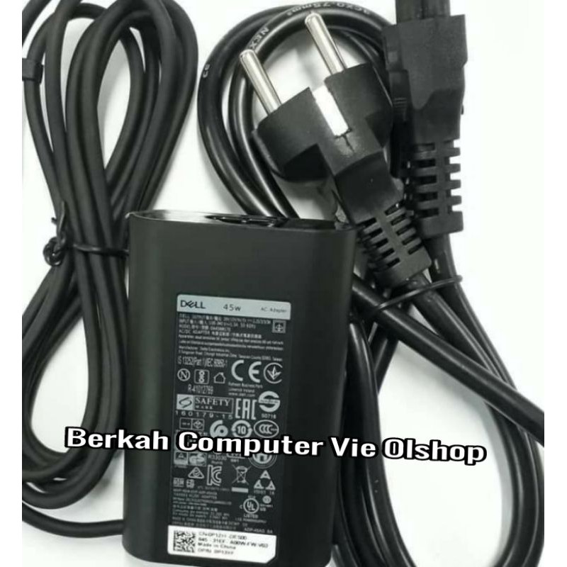 Original Adaptor Charger DELL Latitude 5175 5179 5490 7275 7370 5285 7285 3390