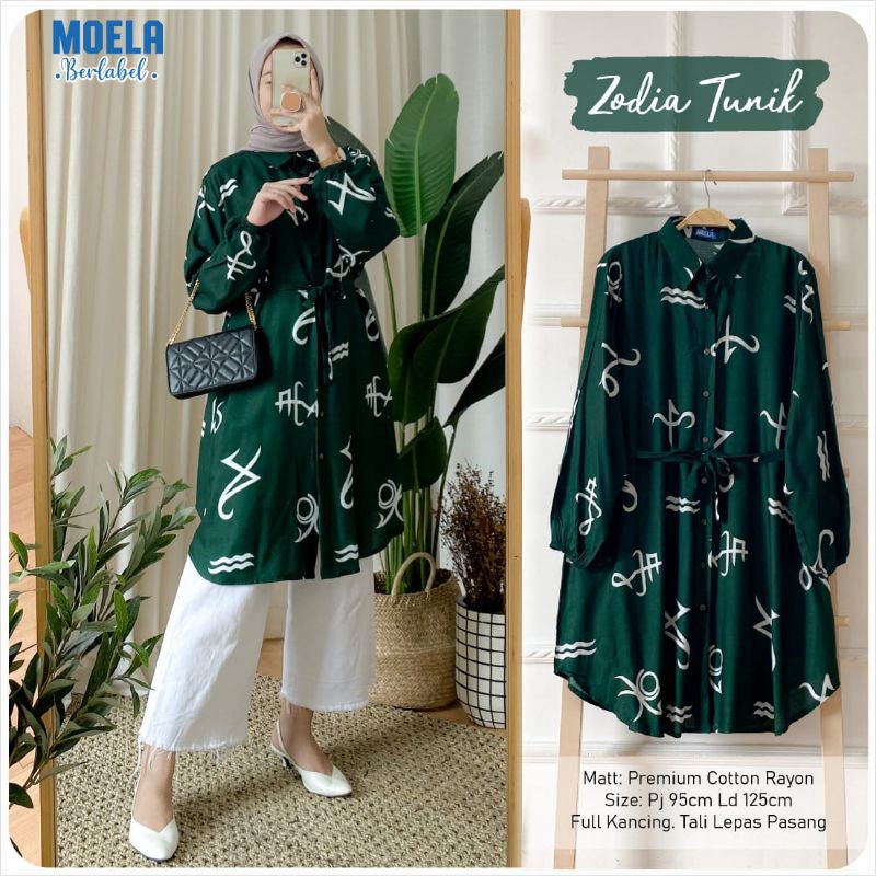 ZODIA TUNIK ORI BERLABEL MOELA