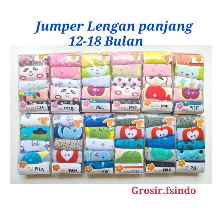 Jumper anak lengan panjang KODE P/Jumper 5in1/Jumper bayi 5in