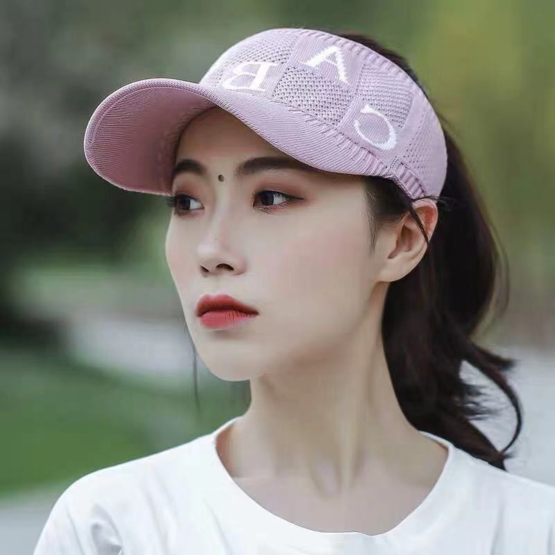 Topi Baseball ABDE  Ponytail Topi Gaya Korea fashion Pria Wanita Rajut Baseball